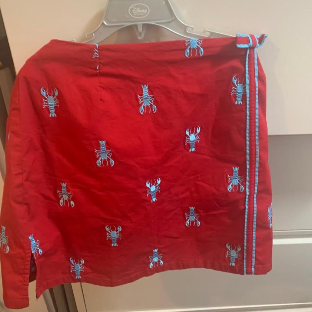 Lily Pulitzer lobster mini skort size 4